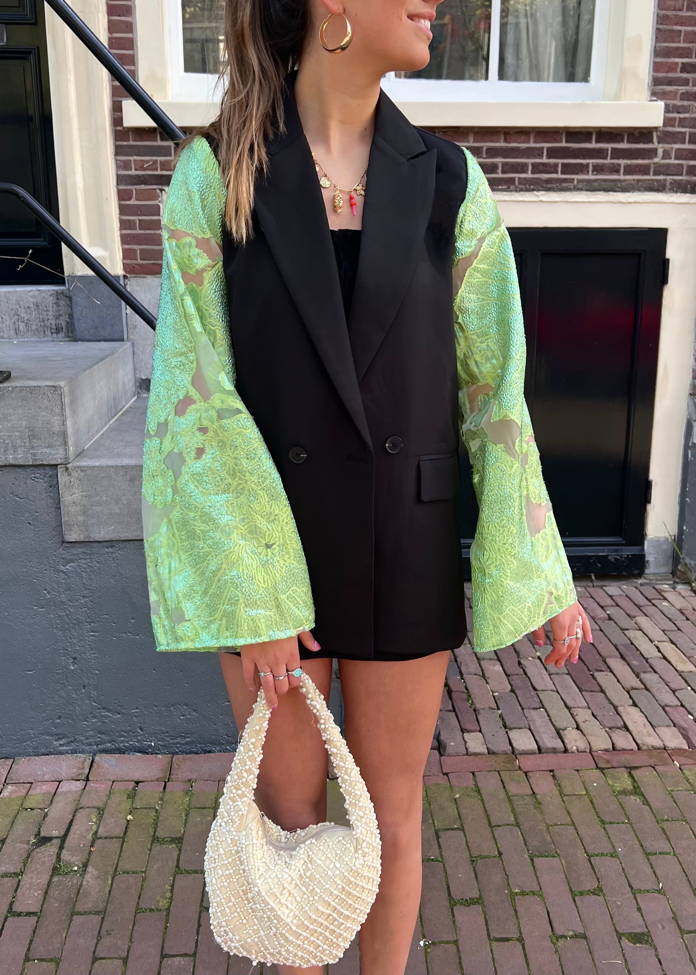 Fleur Blazer - Beige
